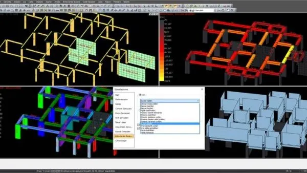 ideCAD para Visualización de Análisis Estructural