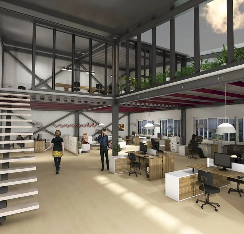Entreplantas Nave Industrial