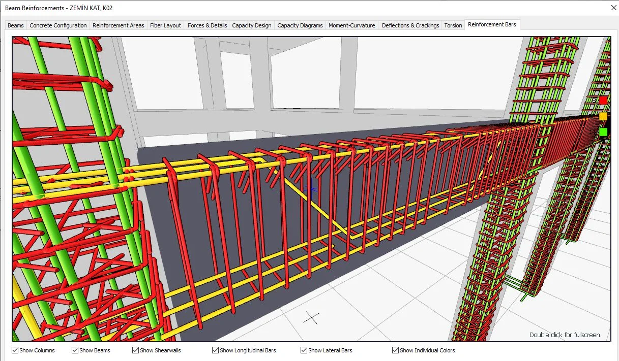 Visualisasi Rebar